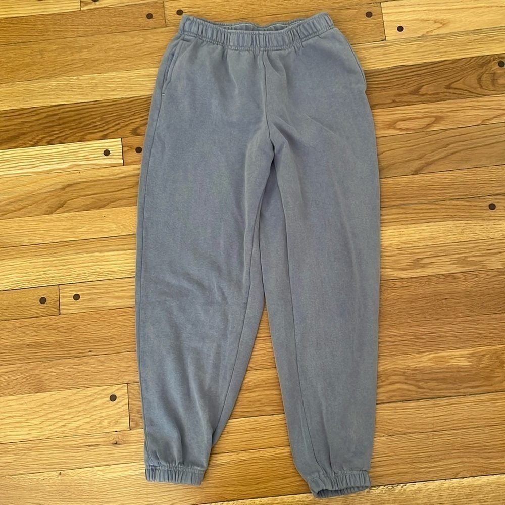 PacSun Jogger Sweat Athletic Gym Lounge Track Pants Blue Women Small